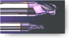 DIXI 7543 HF XIDUR® end mill for Stainless steel machining