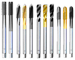Various geometry taps for various tapping application