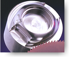Stainless steel watch case machining result